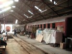 Inside Carriage Shed