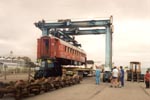 The Gantry lifting a Carriage