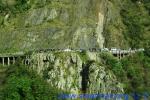 The train Chasers in the Manawatu Gorge