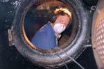 Kevin in the firebox