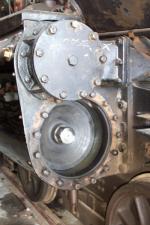 View of the main piston cylinder