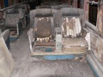 Burnt seats inside EA4769
