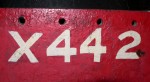 X442 Number